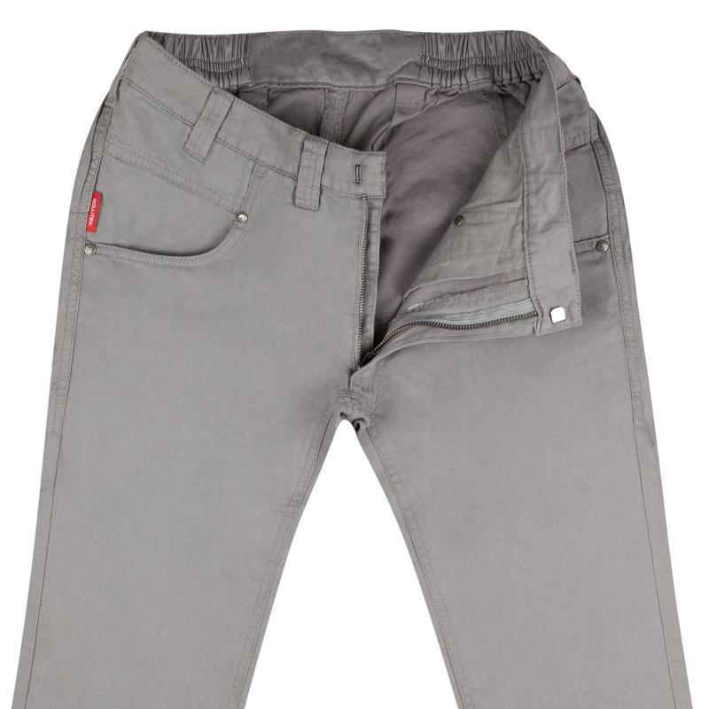 Regular-fit trousers in a linen blend 