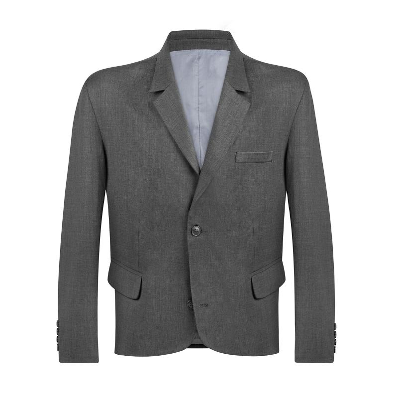 REGULAR-FIT JACKET IN A VIRGIN-WOOL BLEND 