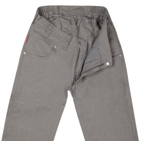 Slim-Fit linen pants 48