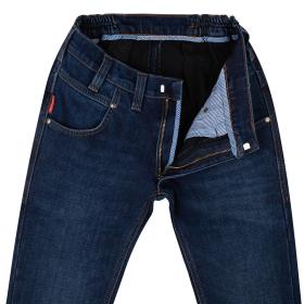 Comfortable Stretch Denim Thermal Jeans 