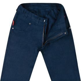 Slim-Fit linen pants 