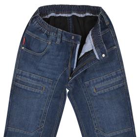 Thermal Elastic Waisted Jeans N-12 XL