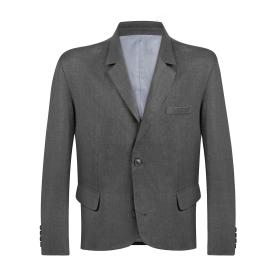 SLIM-FIT JACKET IN A VIRGIN-WOOL BLEND 